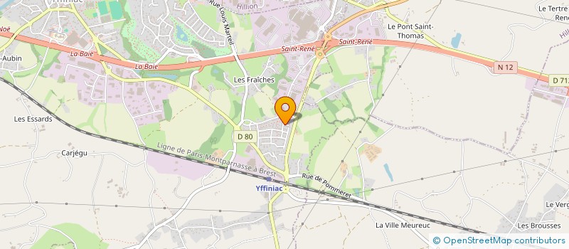 localisation de l'entreprise MADAME LOU TRIVIN  HILLION