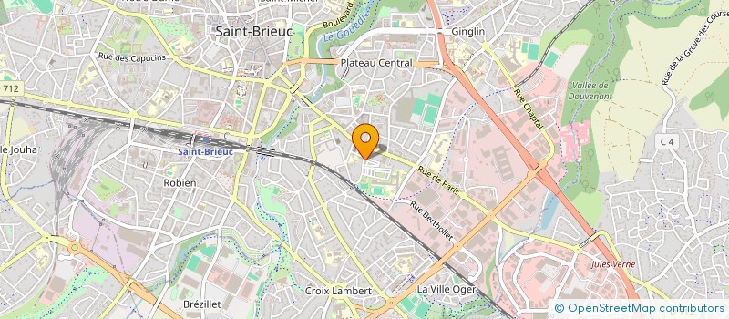 localisation de l'entreprise MADAME LOU VI à SAINT-BRIEUC