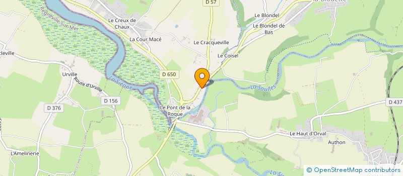 localisation de l'entreprise MADAME LOU VICTORIA  HEUGUEVILLE-SUR-SIENNE