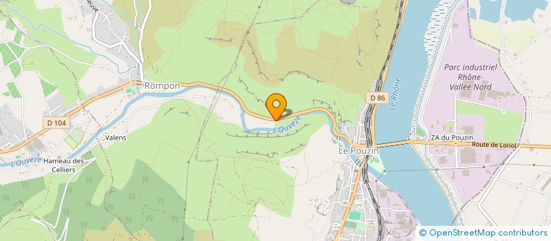 localisation de l'entreprise MADAME LOU VITAL  LE POUZIN