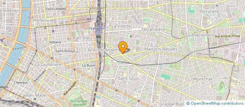 localisation de l'entreprise MADAME LOU WAHL  LYON