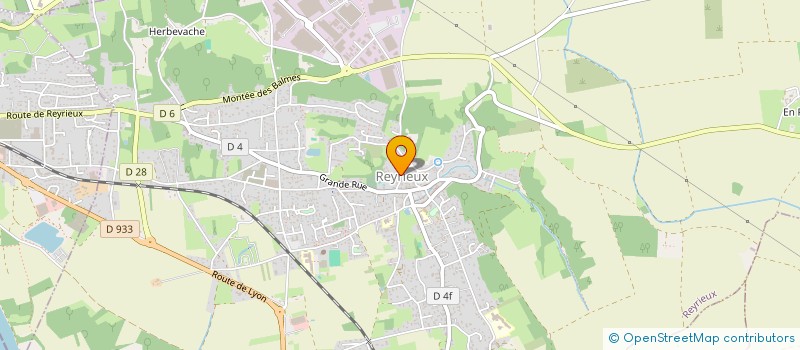 localisation de l'entreprise MADAME LOU ZAVATTONI à REYRIEUX