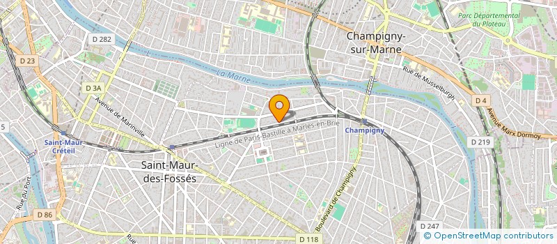 localisation de l'entreprise MADAME LOUA FARAH à SAINT-MAUR-DES-FOSSES