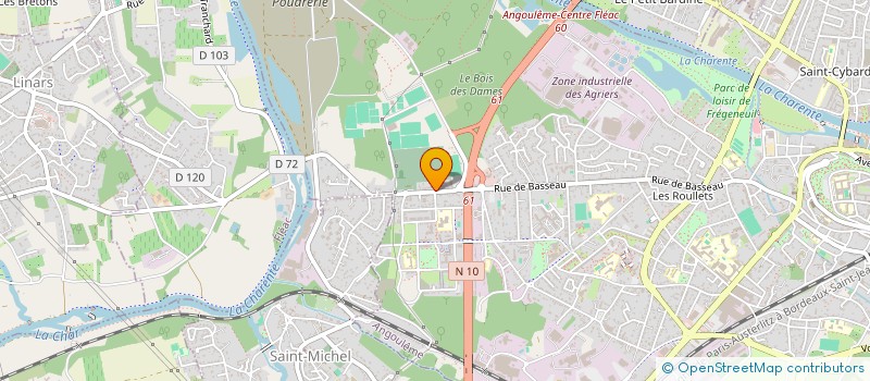 localisation de l'entreprise MADAME LOUAFIA DANI à ANGOULEME