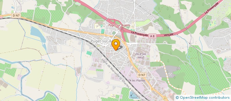 localisation de l'entreprise MADAME LOUANE DIALLO à PUGET-SUR-ARGENS