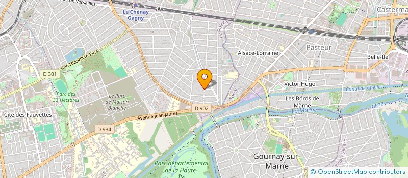 localisation de l'entreprise MADAME LOUANE GEOFFROY à GAGNY