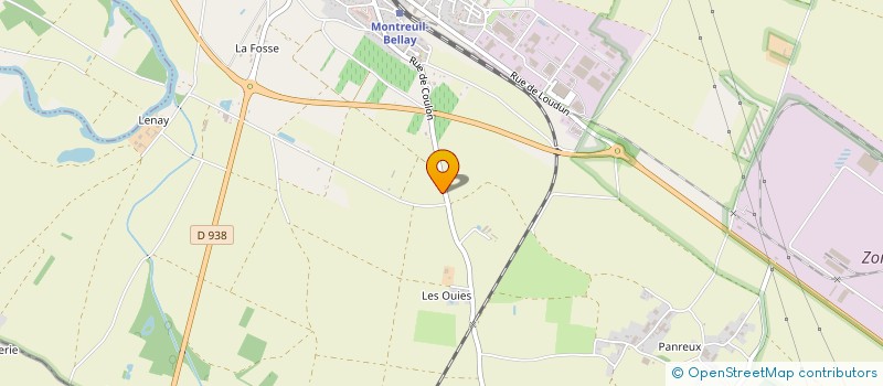 localisation de l'entreprise MADAME LOUANE GUIOT--PITOIS  LE PUY-NOTRE-DAME