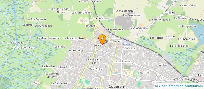 localisation de l'entreprise MADAME LOUANE LE GALL à COUERON