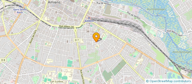 localisation de l'entreprise MADAME LOUANE LEGRAND à AMIENS