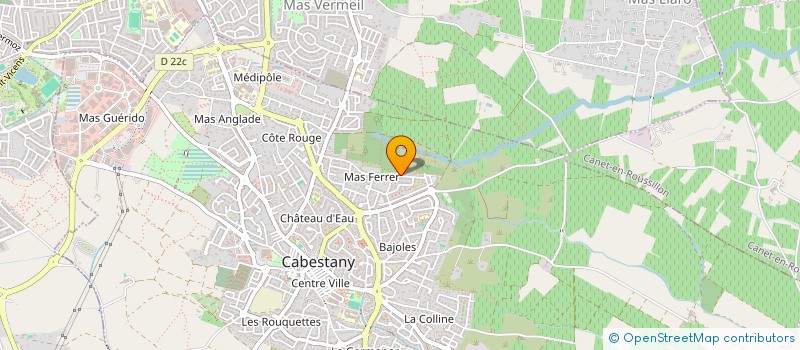localisation de l'entreprise MADAME LOUANE PAYAN à CABESTANY