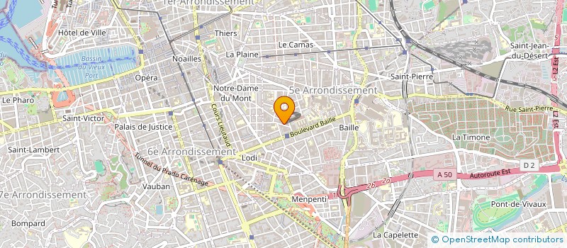 localisation de l'entreprise MADAME LOUANE RAMDANI à MARSEILLE