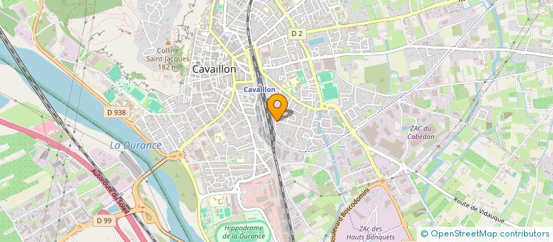 localisation de l'entreprise MADAME LOUANN PAUL  CAVAILLON