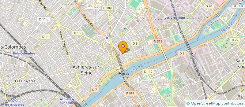 localisation de l'entreprise MADAME LOUANN SIMON  ASNIERES-SUR-SEINE