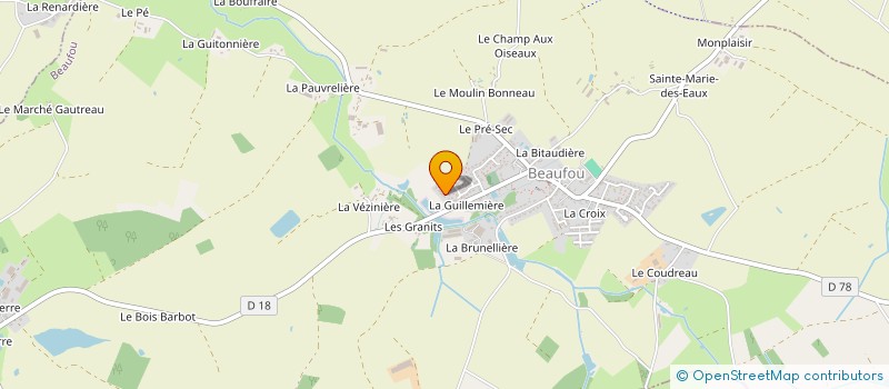 localisation de l'entreprise MADAME LOUANNE BARRE à BEAUFOU