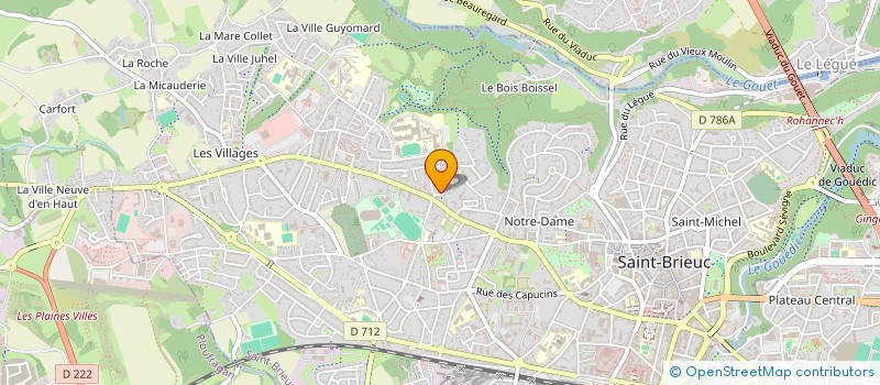 localisation de l'entreprise MADAME LOUANNE CABOCHE à SAINT-BRIEUC