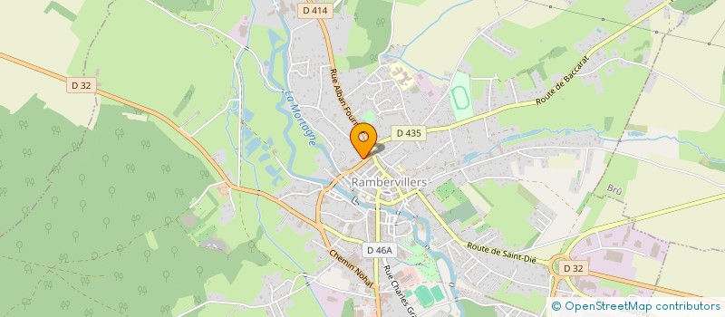 localisation de l'entreprise MADAME LOUANNE CHOLLEY  RAMBERVILLERS