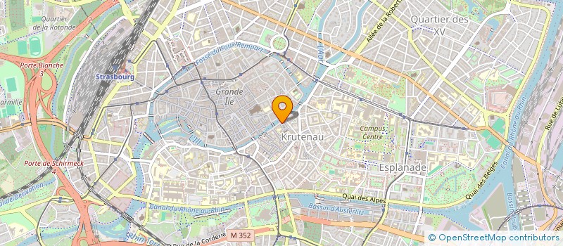 localisation de l'entreprise MADAME LOUANNE TRAVERT à STRASBOURG