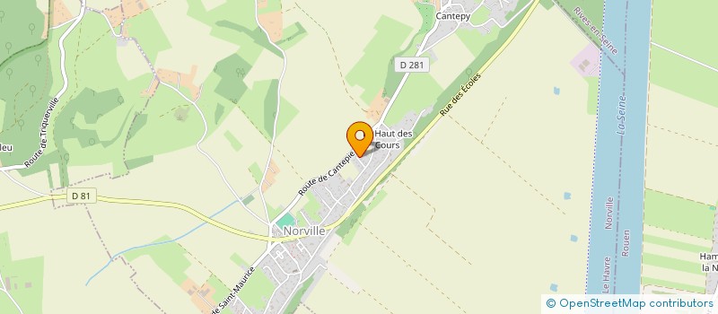 localisation de l'entreprise MADAME LOUANNE VIANDIER  NORVILLE