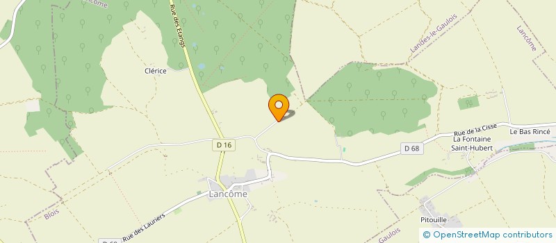 localisation de l'entreprise MADAME LOUANNE WADOUX  LANCOME