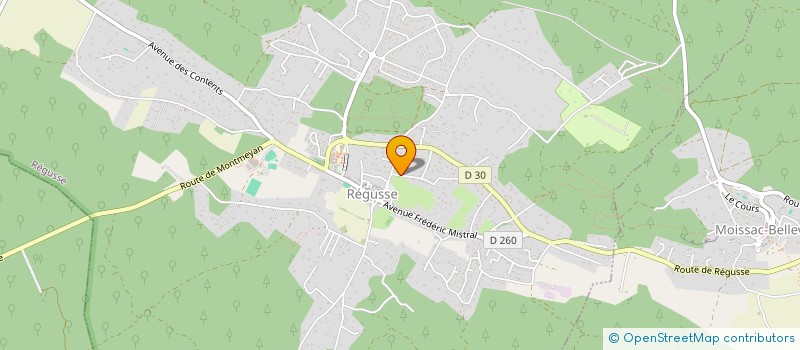 localisation de l'entreprise MADAME LOUBIANA SCHULZ à REGUSSE