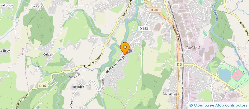 localisation de l'entreprise MADAME LOUBNA AFKIR  RUMILLY