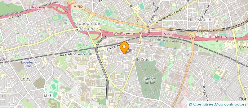 localisation de l'entreprise MADAME LOUBNA AKARAY à LILLE