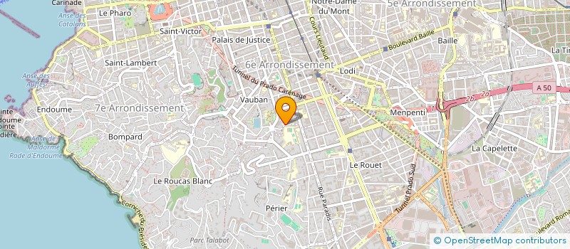 localisation de l'entreprise MADAME LOUBNA ALLAOUI à MARSEILLE