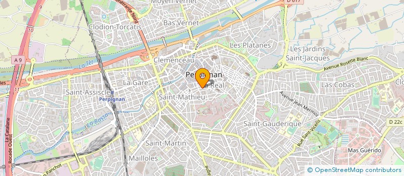 localisation de l'entreprise MADAME LOUBNA BAHAJI  PERPIGNAN