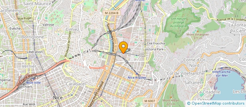 localisation de l'entreprise MADAME LOUBNA BELKHIRI à NICE