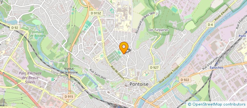localisation de l'entreprise MADAME LOUBNA BOUCHTA à PONTOISE