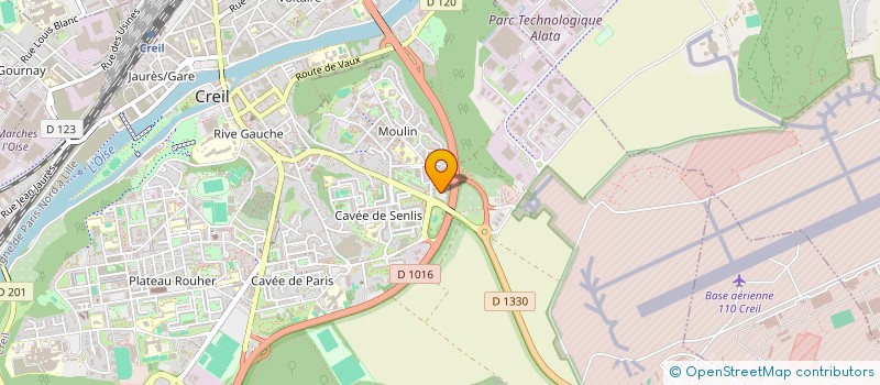 localisation de l'entreprise MADAME LOUBNA BOUDCHAR à CREIL