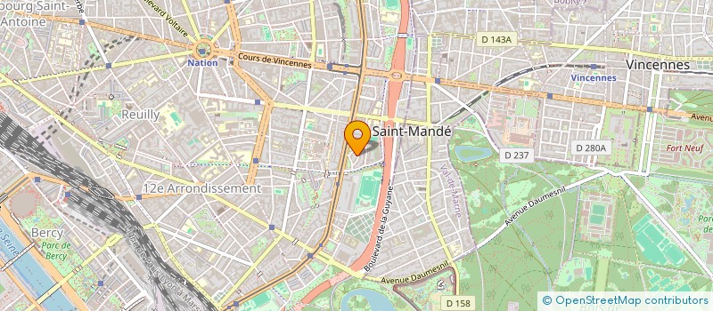 localisation de l'entreprise MADAME LOUBNA BOUSRAF  PARIS