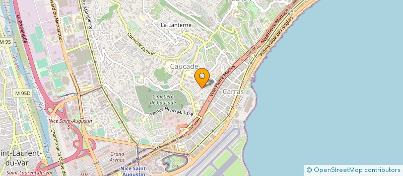 localisation de l'entreprise MADAME LOUBNA CHAGOUR à NICE