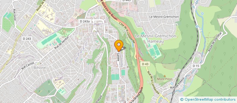 localisation de l'entreprise MADAME LOUBNA ED-DARIY  ROUEN