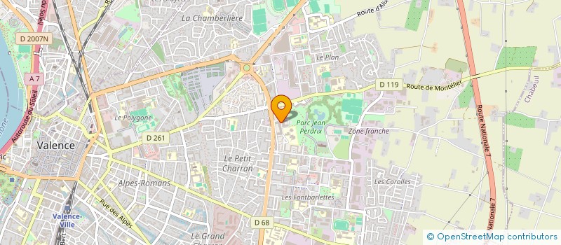 localisation de l'entreprise MADAME LOUBNA EL-HASNAOUI à VALENCE