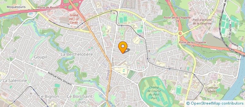 localisation de l'entreprise MADAME LOUBNA EL KARF à NANTES