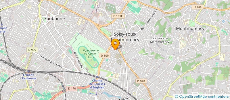localisation de l'entreprise MADAME LOUBNA FARAH BAJGUAR à SOISY-SOUS-MONTMORENCY