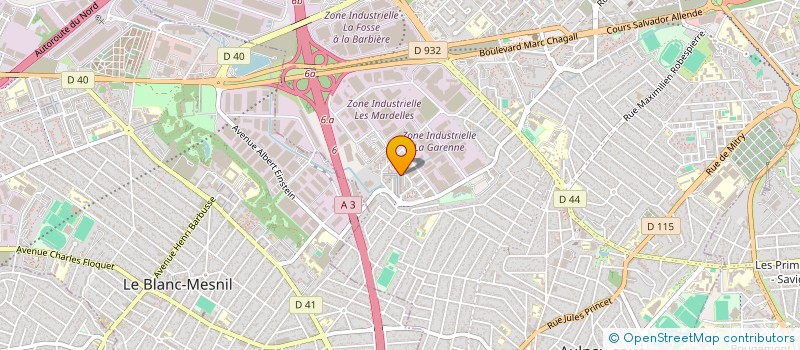 localisation de l'entreprise MADAME LOUBNA GUENDOUZ  AULNAY-SOUS-BOIS