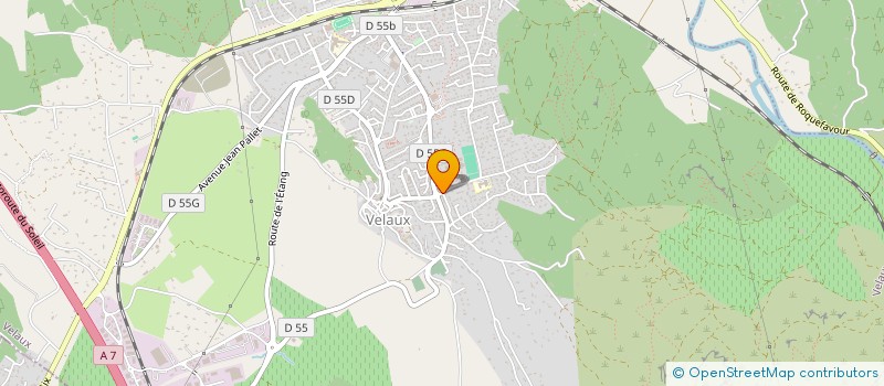 localisation de l'entreprise MADAME LOUBNA KABBAT KRARSE à VELAUX