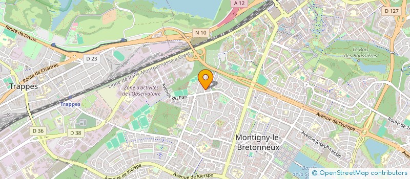 localisation de l'entreprise MADAME LOUBNA KERZAZI à MONTIGNY-LE-BRETONNEUX