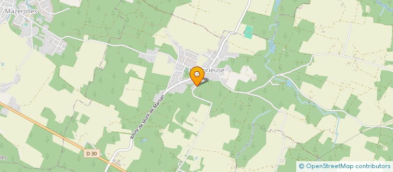 localisation de l'entreprise MADAME LOUBNA M'HAISSE  LAGLORIEUSE