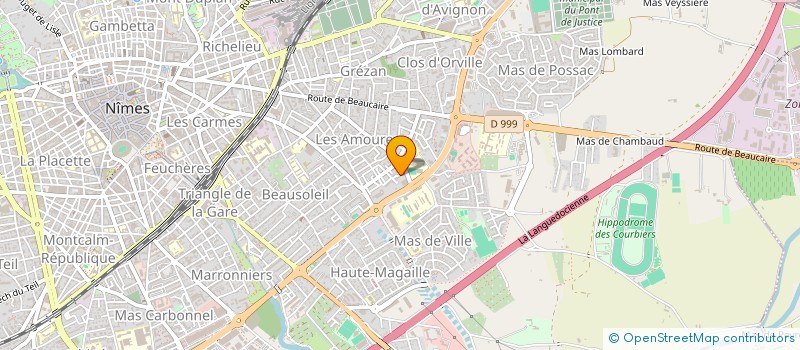 localisation de l'entreprise MADAME LOUBNA MANSOURI  NIMES