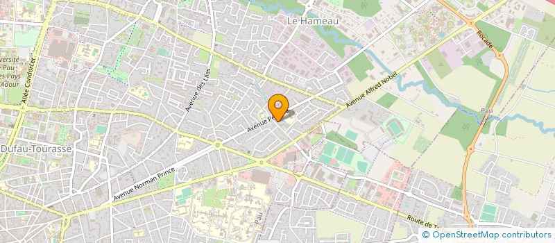 localisation de l'entreprise MADAME LOUBNA MESBAH à PAU