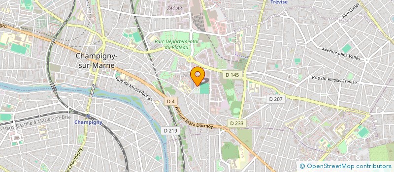 localisation de l'entreprise MADAME LOUBNA MOUAATARIF à CHAMPIGNY-SUR-MARNE