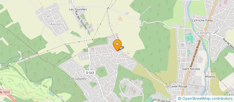 localisation de l'entreprise MADAME LOUBNA NEDJAR à EVREUX