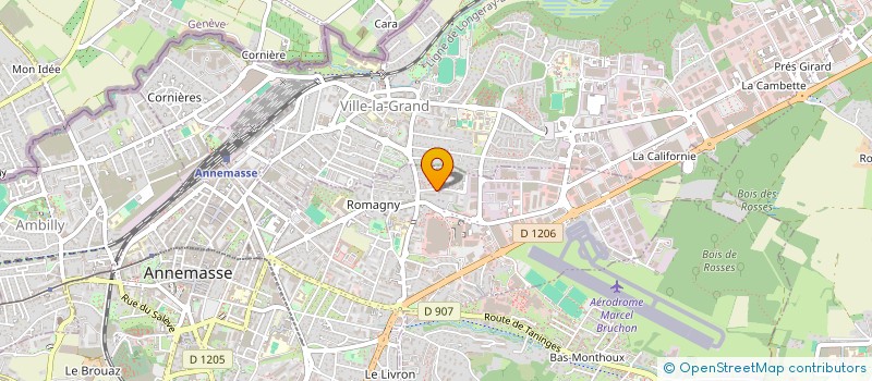 localisation de l'entreprise MADAME LOUBNA PENE  ANNEMASSE