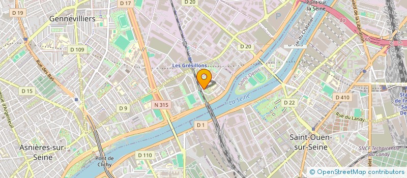 localisation de l'entreprise MADAME LOUBNA SEDKI  ASNIERES-SUR-SEINE