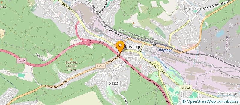 localisation de l'entreprise MADAME LOUBNA SOUANI  HAYANGE