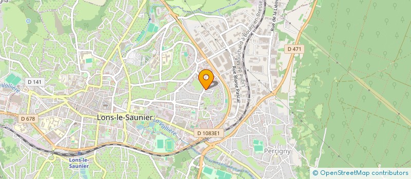 localisation de l'entreprise MADAME LOUBYANA MADI à LONS-LE-SAUNIER