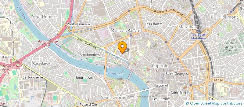 localisation de l'entreprise MADAME LOUCA FRANCISCO à TOULOUSE